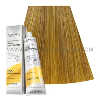 Clairol Professional Premium Creme Demi 8G Light Golden Blonde