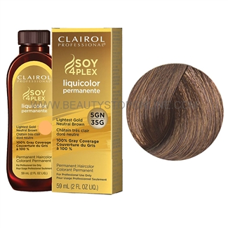 Clairol LiquiColor Permanente 4G Light Golden Brown