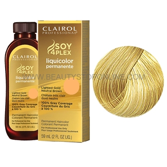Clairol LiquiColor Permanente 10GN/12G2 Lightest Gold Neutral Blonde