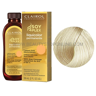 Clairol LiquiColor Permanente 10GN/12G2 Lightest Gold Neutral Blonde