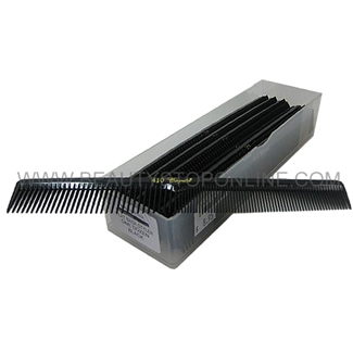 Cleopatra 410 7" Flat Back Styler Comb 12 Piece