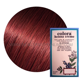 Colora Henna Creme Mahogany 2 oz