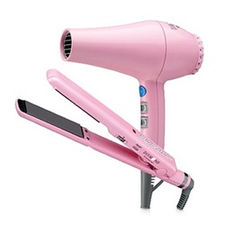 Babyliss Pro Diamond Titanium 1900 Watt Dryer & 1" Straightening Iron Combo