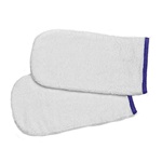 Satin Smooth Terry Cloth Mitts