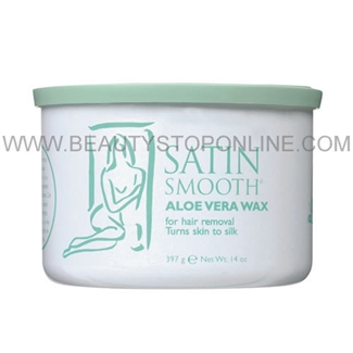 Satin Smooth Aloe Vera Wax - 14 oz