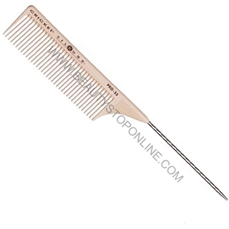 Cricket Silkomb Pro-55 Wide Toothed Rattail Comb