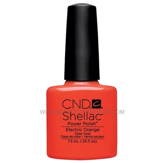 CND Shellac Electric Orange 90514