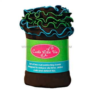 Curls Like Us Curl Cloths Blue/Green