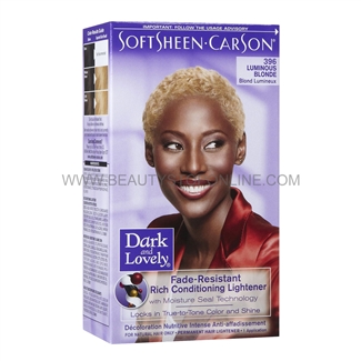 Dark & Lovely Luminous Blonde 396 Permanent Hair Color