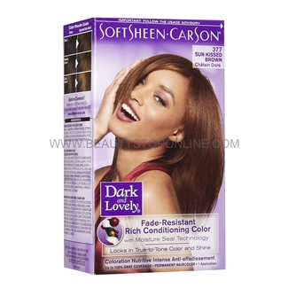 Dark & Lovely Sun Kissed Brown 377 Permanent Hair Color