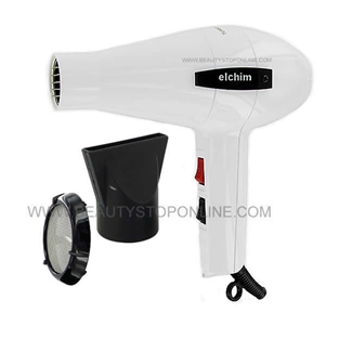 Elchim 2001 Professional Hair Dryer - White