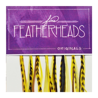 Fine FeatherHeads Original Extensions Yellow