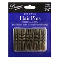 Diane 1 3/4" Bronze Hair Pins, 100 Pack