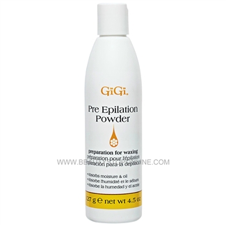 GiGi Pre-Epilating Dusting Powder 4.5 oz