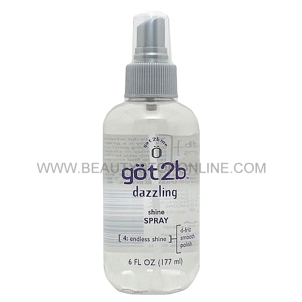  Got 2b Dazzling Shine Spray 6-Ounce Bottle (Pack of 3