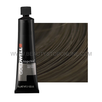 Goldwell TopChic 6NA Dark Natural Ash Blonde Tube Hair Color