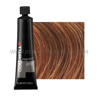 Goldwell TopChic 8KG Light Copper Gold Tube Hair Color