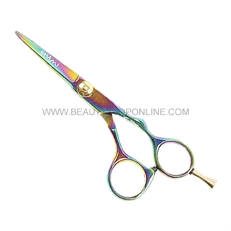 Hasami E55-R Rainbow 5" Shear With Removable Finger Rest