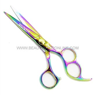 Hasami M65-R Rainbow 6" Shear With 3 Finger Holes