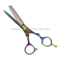 Hasami X55-R Rainbow 5.5" Texturizer Thinning Shear With Removable Finger Rest