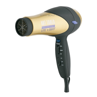 Hot Tools Ultra-Lightweight Super Quiet Professional 1600 Watt Hair Dryer HT1069