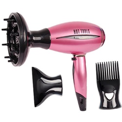 Hot Tools Titanium Professional Ionic Hair Dryer - Pink - 1600 Watt (#HPK02)