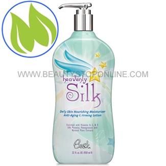 Bask Heavenly Silk Daily Skin Nourishing Moisturizer Anti-Aging & Firming Lotion 22 oz