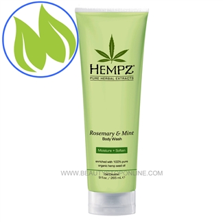 Hempz Rosemary & Mint Herbal Body Wash 9 oz