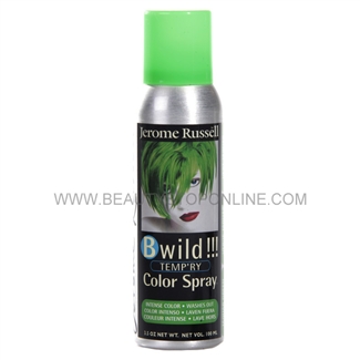 Jerome Russell B Wild Temp'ry Hair Color Spray - Jaguar Green 2852