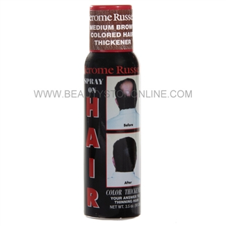 Jerome Russell Hair Color Thickener Spray - Medium Brown 873