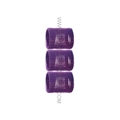 Jet Set EZ Purple Grip Rollers - 2 1/8" (3 Pack)