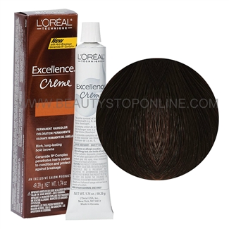 L'Oreal Excellence Browns Extreme Creme - Dark Red Brown #BR1