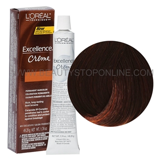 L'Oreal Excellence Browns Extreme Creme - Medium Red Brown #BR4