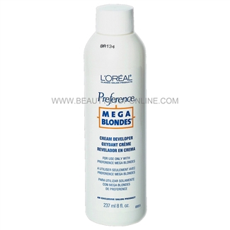 L'Oreal Preference Mega Blondes Creme Developer 8 oz