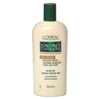 L'Oreal Nature's Therapy Mega Moisture Nurturing Shampoo 12 oz