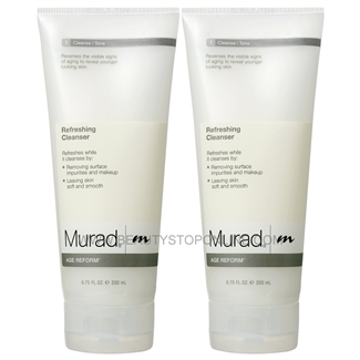 Murad Age Reform Refreshing Cleanser, 2pk