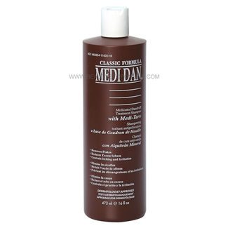 Medi Dan Medicated Dandruff Treatment Shampoo 8 oz