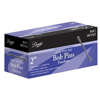 Diane Professional Bronze Bobby Pins, 1 Pound