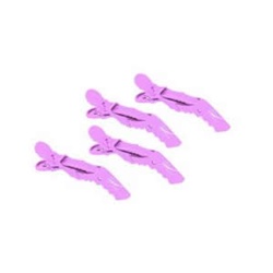 Betty Dain Pink Croc Clips - 4 Pack