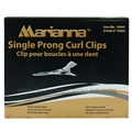 Marianna Single Prong Curl Clips, 80 Pack