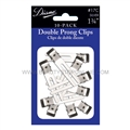 Diane Double Prong Clips, 10 Pack