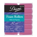 Diane Foam Rollers 3/4" Pink, 12 Pack