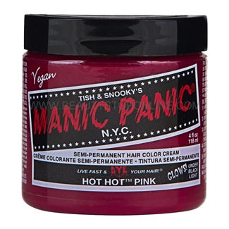 Manic Panic Hot Hot Pink Semi-Permanent Hair Color