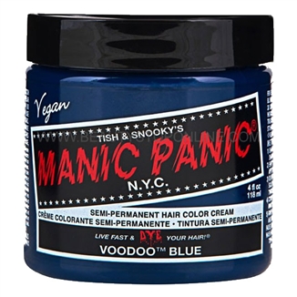 Manic Panic Voodoo Blue Semi-Permanent Hair Color