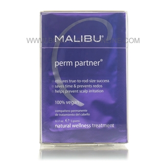 Malibu C Perm Partner Natural Wellness Treatment 12pk