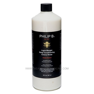 Philip B. Classic Formula Light-Weight Deep Conditioning Creme Rinse - 32 oz