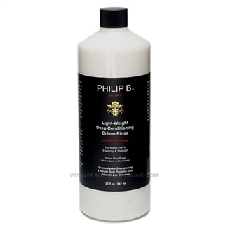 Philip B. Paraben Free Light-Weight Deep Conditioning Creme Rinse - 32 oz