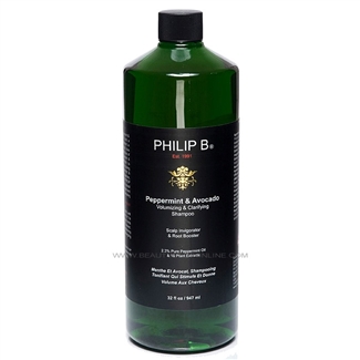 Philip B. Peppermint and Avocado Volumizing & Clarifying Shampoo - 32 oz
