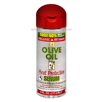 Organic Root Stimulator Olive Oil Heat Protection Serum 6 oz