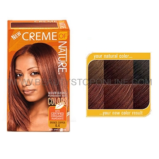 Creme of Nature Nourishing Hair Color 6.4 Bronze Copper